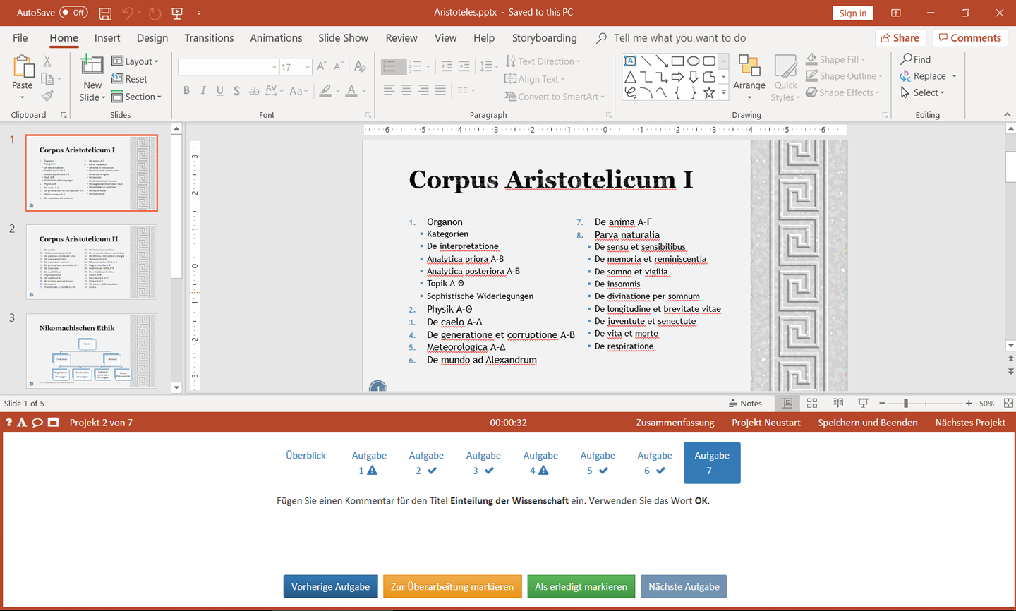 77-729 Microsoft Office Specialist Powerpoint Core 2016-German version